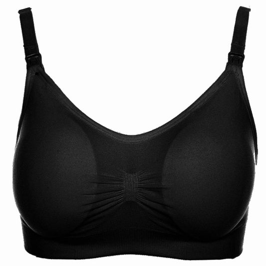 Maternity Nursing Bra. For Pregnant Nursing women. Wire-free, softly padded, supportive, comfortable, and made with cotton. - twobusybodies