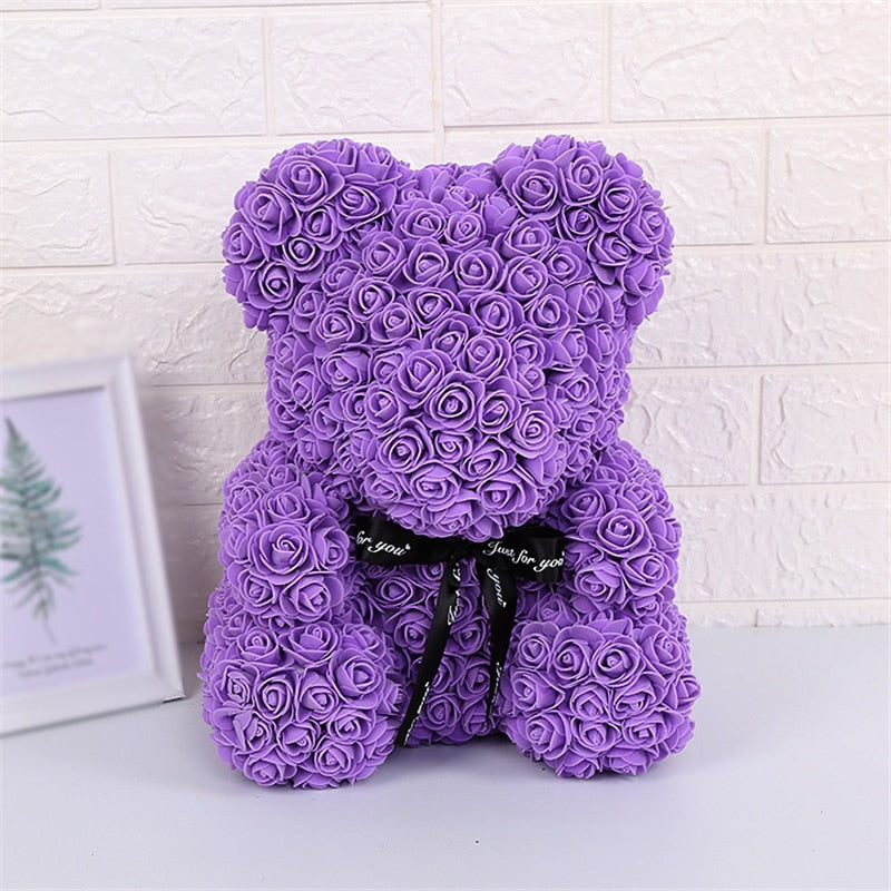 Rose Teddy Bear