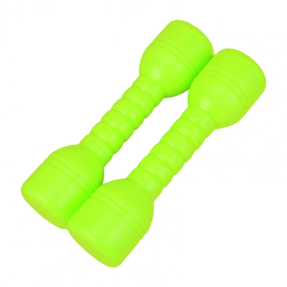 1 Pair of Water Dumbbells.  Weight Loss Exercise Equipment for Women/kids. Comprehensive Home Fitness - twobusybodies