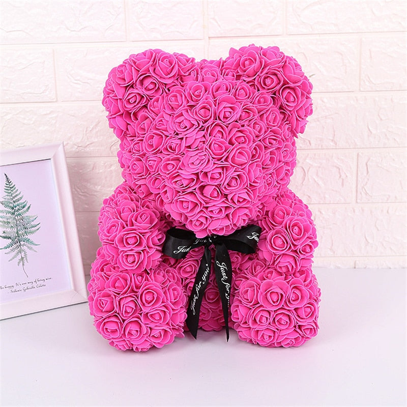 Rose Teddy Bear