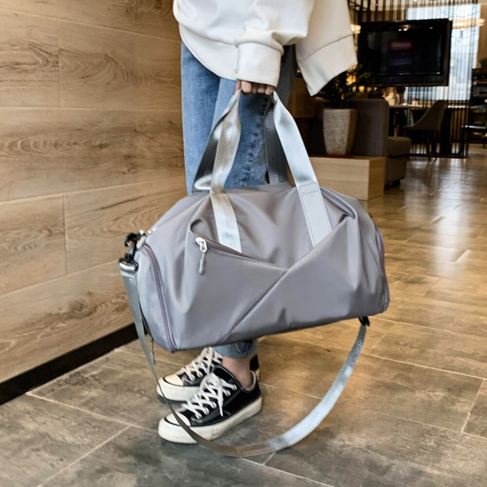 Women's Sports Fitness Bag. Dry/Wet Separation, Waterproof, and  Big Capacity Storage. Very fashionable. - twobusybodies