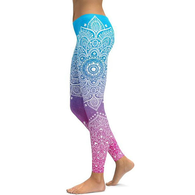 LI-FI Print Running Leggings