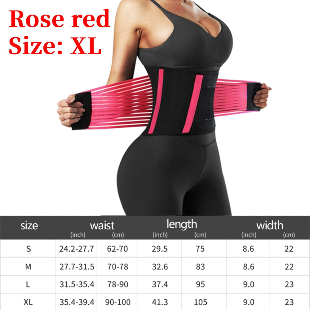 Shaping Waist trainer. Slim Sporty Girdle Corset made of Breathable, Stable, Flexible material. Guaranteed to loos some inches. - twobusybodies