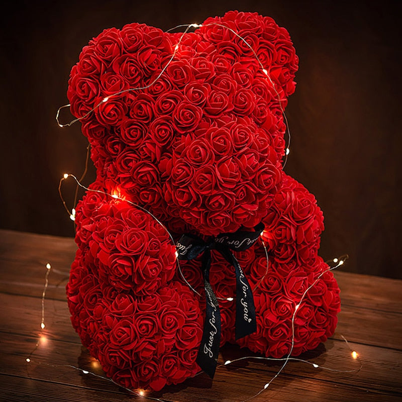 Rose Teddy Bear