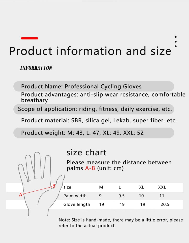 Men Cycling Half Finger Gloves. Non-slip Breathable material great for Cycling, Hiking, Climbing, Camping. - twobusybodies