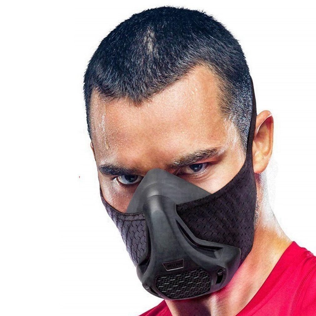 Oxygen Barrier Sports Mask. Running Plateau,  high Altitude Riding Training Mask. - twobusybodies