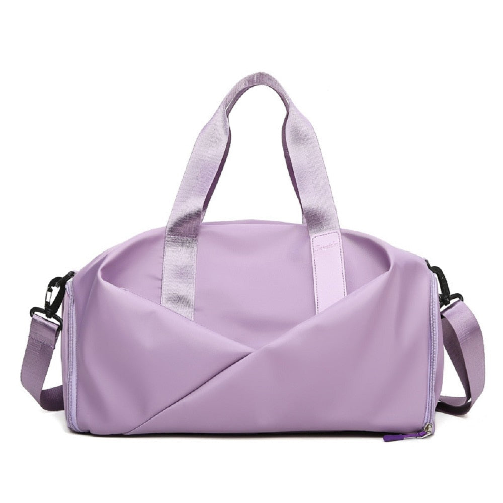 Women's Sports Fitness Bag. Dry/Wet Separation, Waterproof, and  Big Capacity Storage. Very fashionable. - twobusybodies