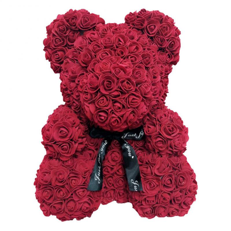 Valentines  Rose Teddy Bear