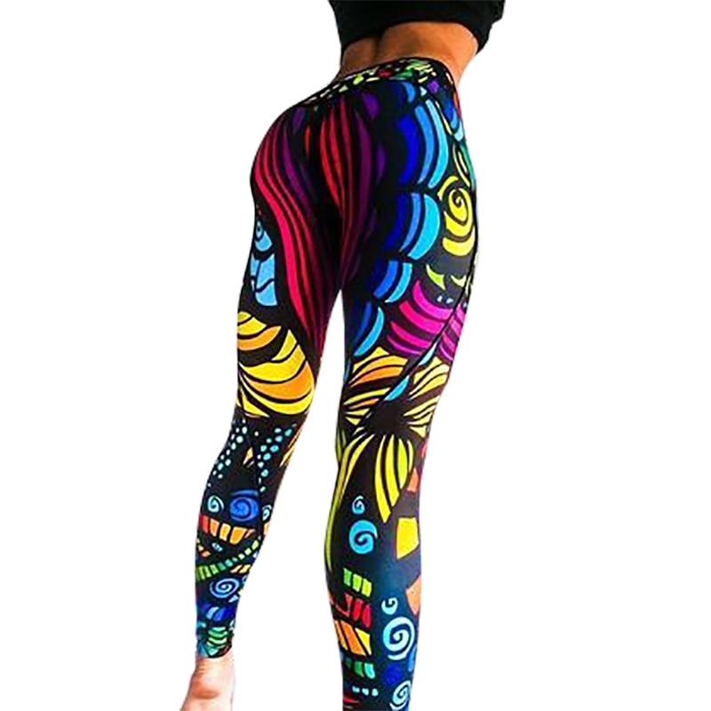 LI-FI Print Running Leggings