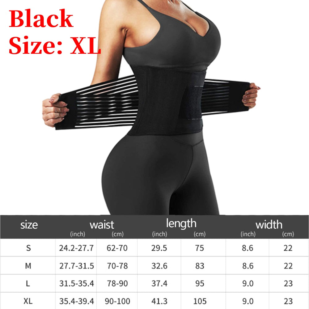 Shaping Waist trainer. Slim Sporty Girdle Corset made of Breathable, Stable, Flexible material. Guaranteed to loos some inches. - twobusybodies