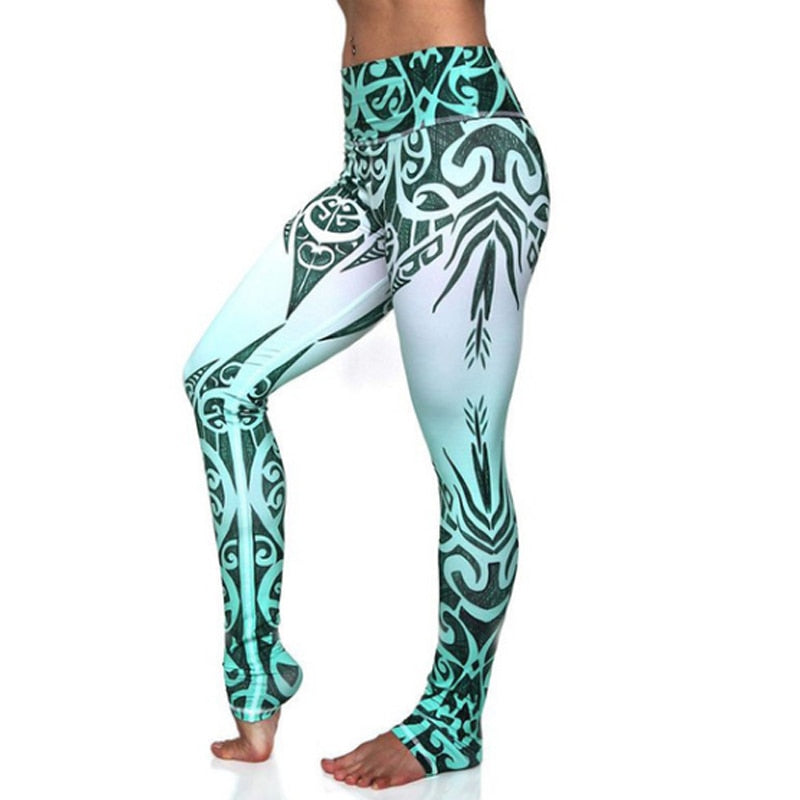 LI-FI Print Running Leggings